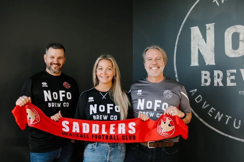 Up The Saddlers – NoFo Beer